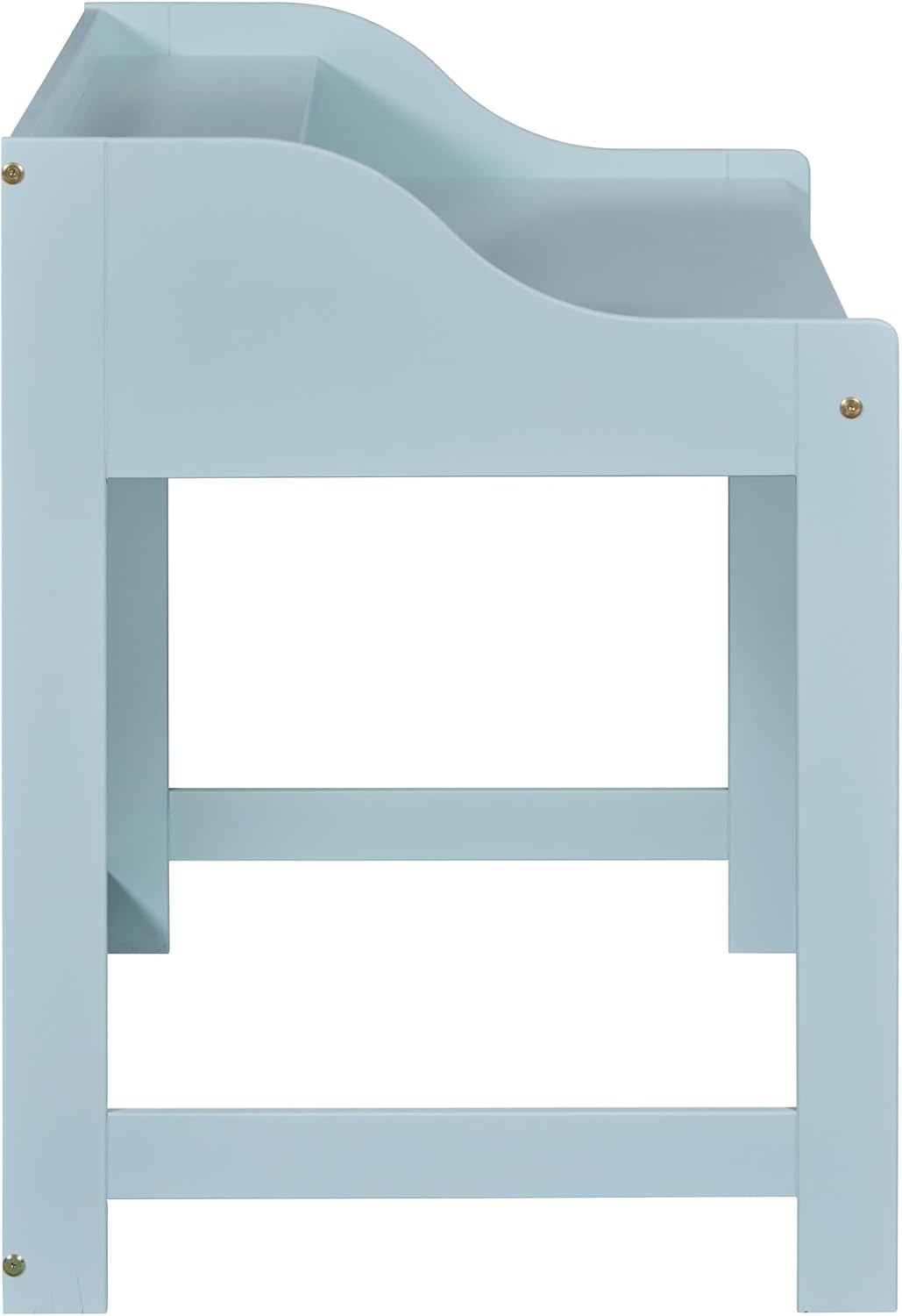 Inter Link - Massief grenen bureau - Computerbureau - Werkplek - Bureau - Stevig, stabiel en tijdloos - Met kabelgat - 110cm x 69cm x 91cm - Saliegroen - Conversation Desk