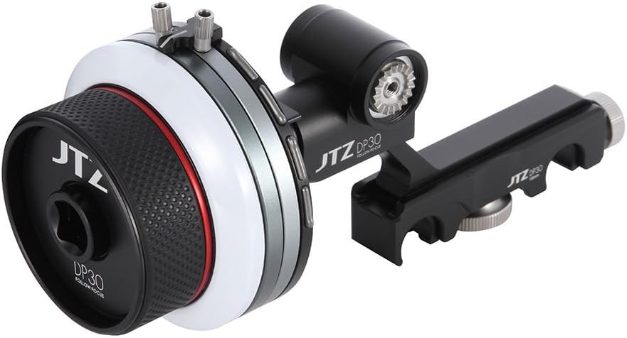 JTZ DP30 Cine Follow Focus Folge Focus Snelspanbevestiging / Quick Release 15 mm / 19 mm Kit voor FS700 C300 C500 BMCC URSA Mini A7M2 GH4 GH5 ARRI PL lenzen