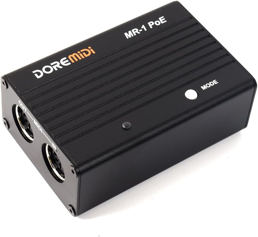 RTP MIDI-netwerkinterface MR-1 PoE