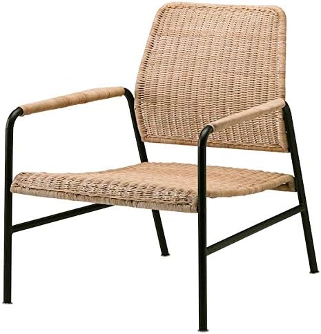 Rotan Fauteuil – Rieten Stoel – Zithoekstoel – Lounge Stoel – Binnenfauteuil – Duurzaam & Lichtgewicht – Eenvoudig Te Onderhouden