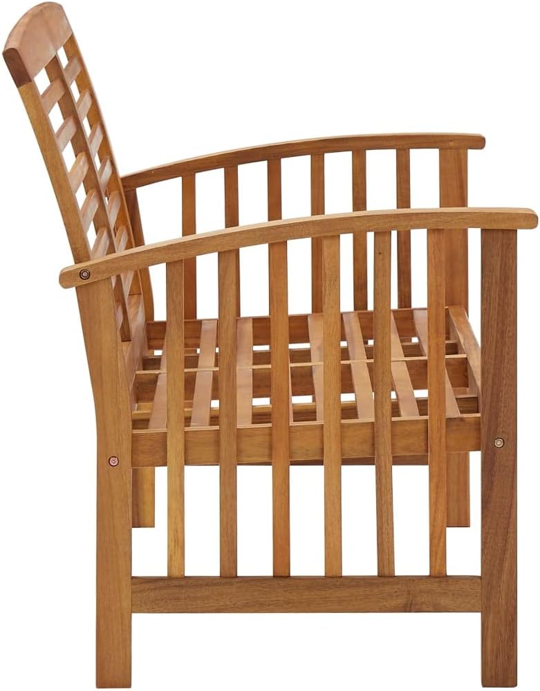 vidaXL 3-piece Lounge set solid acacia wood - QUORE