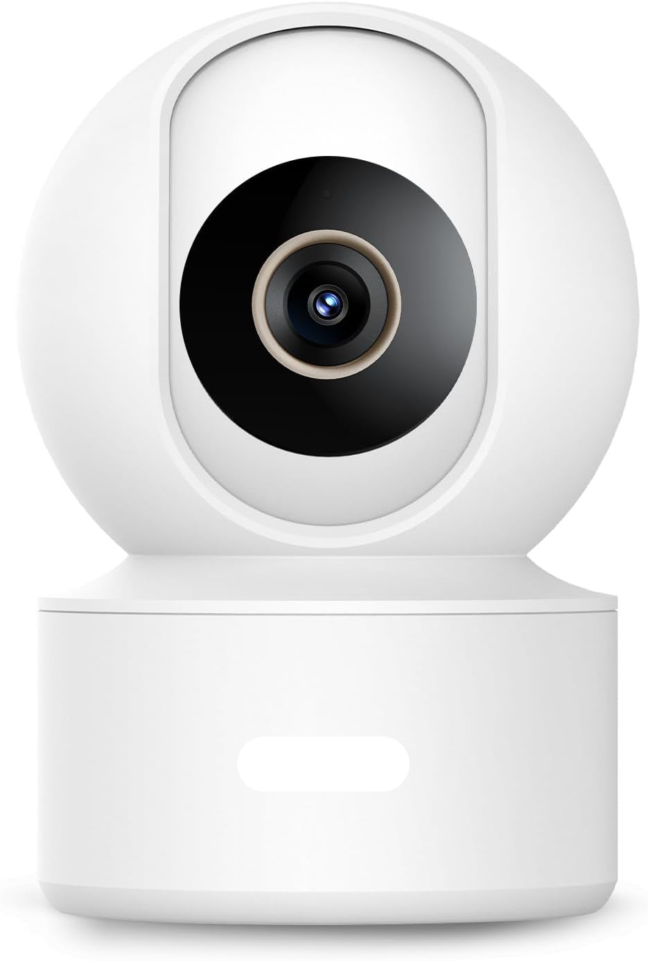 Babyfoon - Babyfoon met Camera - Baby Monitor - Binnencamera - 3K - 360°-Weergave - met kleurennachtzicht - WiFi6 - AI-detectie - Geen stekker - Wit