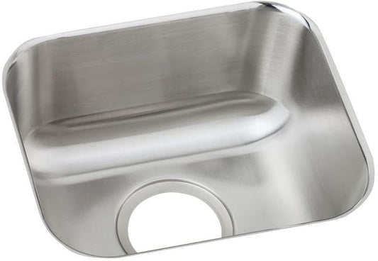 Elkay DXUH1210 Dayton Single Bowl Undermount RVS Bar Spoelbak, Satijn, 14-1/2-Inch door 12-1/2-Inch