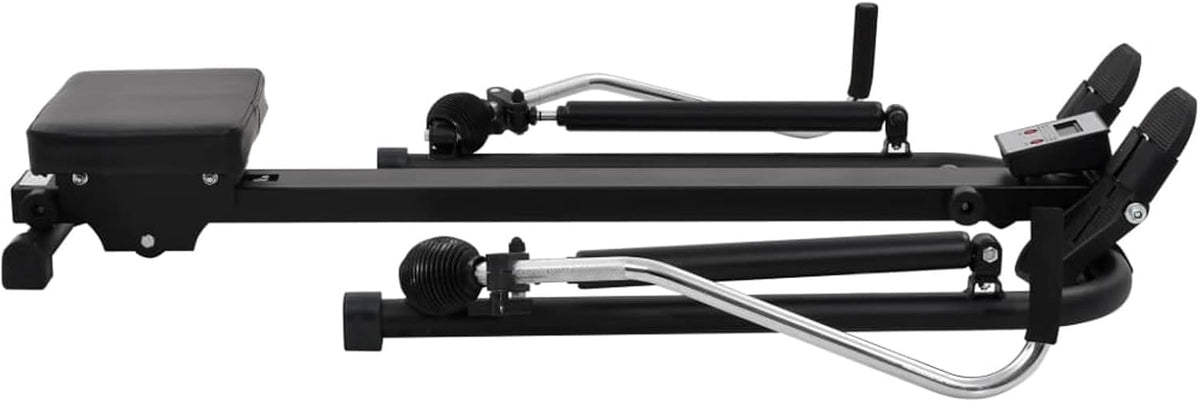 Rowing Machine, Hydraulic Resistor, 5 Positions, Home Rowing Machine, Total Crunch, Rowing Machine - QUORE