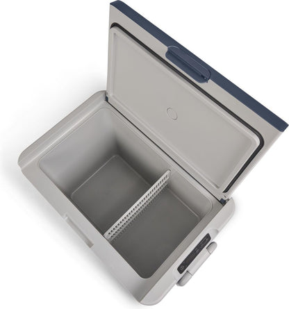 IGLOO ICF40 Draagbare compressor-koelbox, 39 liter, 12/24 V, 230 V, elektrische koelbox, -18 °C tot 20 °C, mini-koelkast, vriesbox voor camping, auto