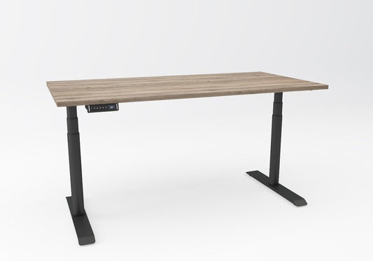 ElevatePro Electric Height Adjustable Desk with Dual Motor and Touch Screen, Whisper Quiet and Heavy Duty Perfect for Home Office - QUORE