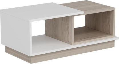 Salontafel Woody Fashion | 90 x 45 x 36 cm | Oak White Design