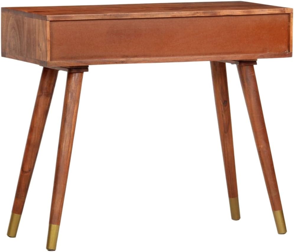vidaXL Wall table 90x35x76 cm solid acacia wood