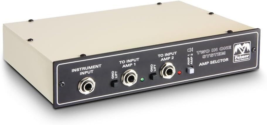 Palmer TINO SYSTEM omschakelsysteem 2 amps op 1 box met afstandsbediening ingang