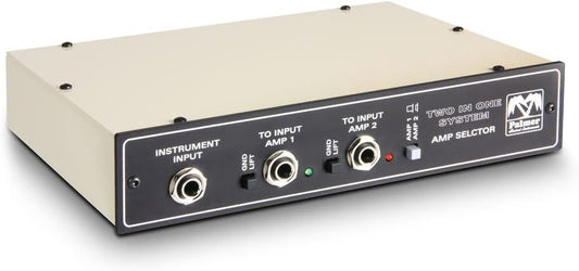 Palmer TINO SYSTEM omschakelsysteem 2 amps op 1 box met afstandsbediening ingang