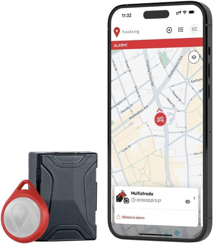 Trackting – GPS-tracker als diefstalbeveiliging voor auto en motor met geïntegreerde SIM-kaart – Model dat uitsluitend in Italië werkt