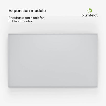 Infraroodverwarming – Infraroodpaneel – Wandverwarming – Infraroodradiator – Badkamerverwarming – 600 W Uitbreidingsmodule – IP44 Spatwaterdicht
