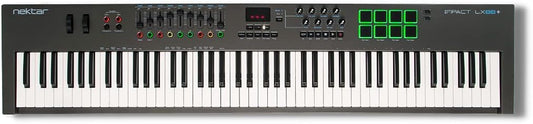 Nektar Impact LX88 + USB MIDI Keyboard Controller met Nektar DAW integratie