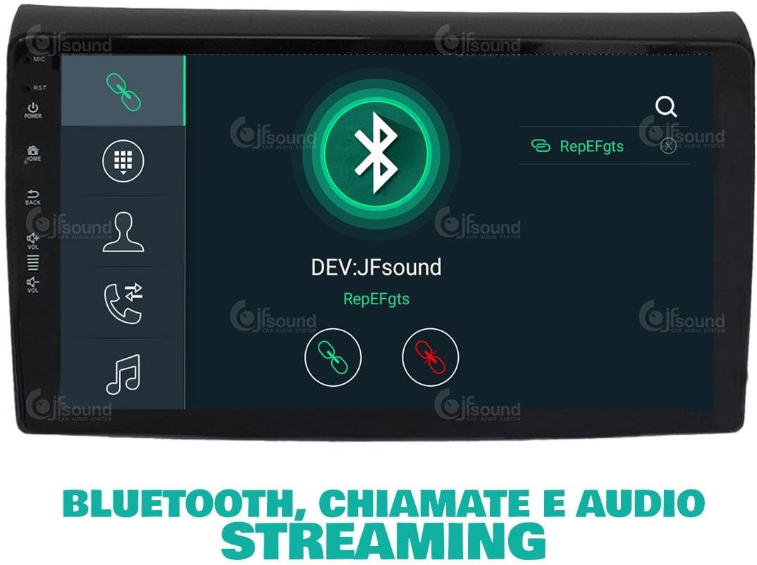 Autoradio Fiat Bravo 2007-2014 – Multimedia Speler – Inbouw Radio – Navigatiesysteem – Touchscreen Autoradio – 9 Inch Scherm – 8-Core Processor – Bluetooth & Apple CarPlay