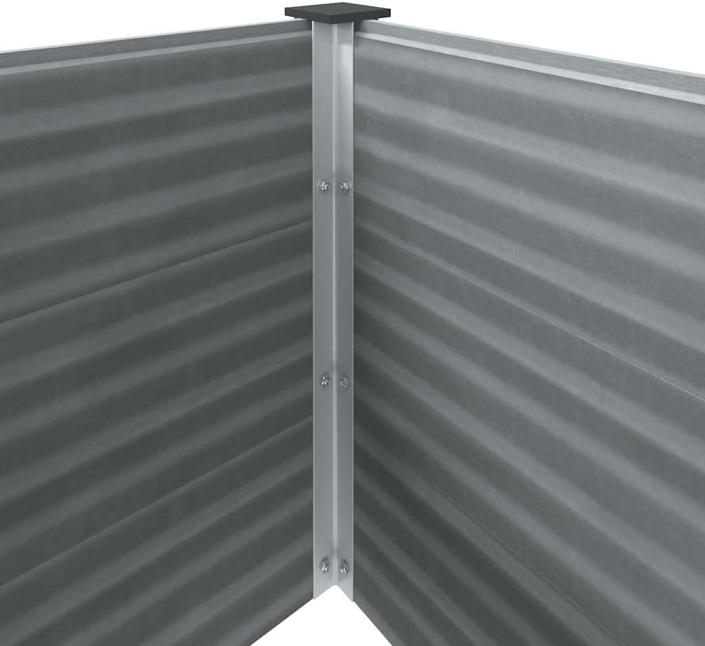 vidaXL Planter 250x100x54cm HKC gray - QUORE