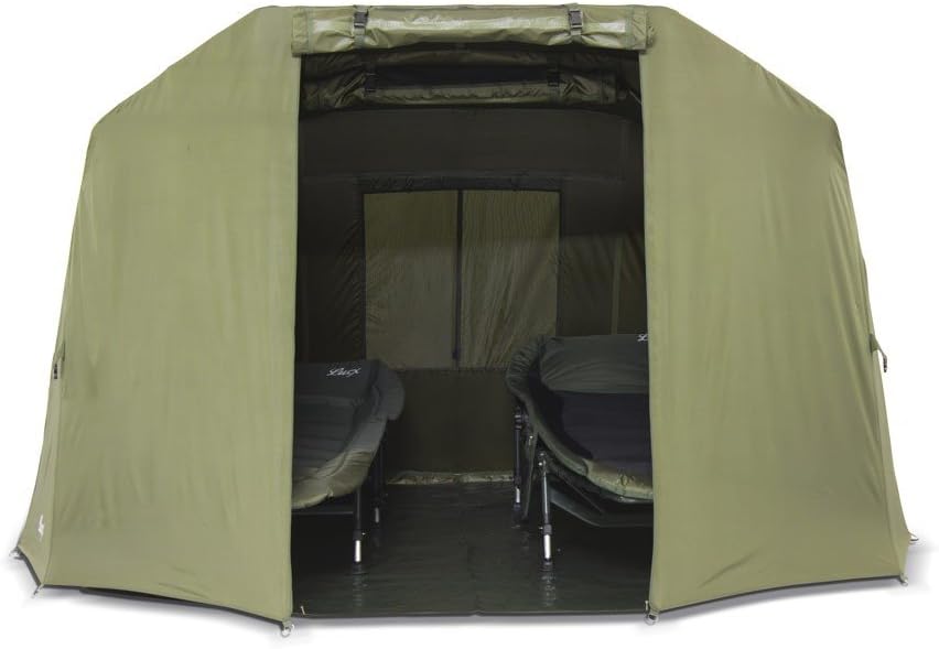 Lucx® Winterskin Overwrap Skin voor Bivvy Coon karpertent 1 tot 2 personen (geen tent alleen gooi), olijfgroen