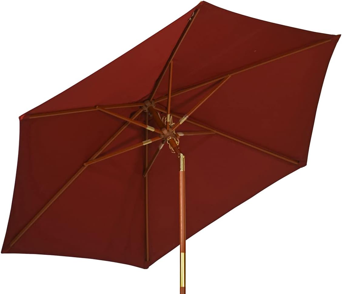 Kai Wiechmann Parasol 240 cm kantelbaar winduitlaat UV-bescherming 50+