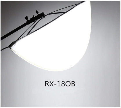 Flexibel LED-Videopaneel – LED-Videolicht, LED-Paneel, LED-Fotoverlichting, Continu Licht – 100 W Bi-Color 3000 K tot 5600 K – Oprolbaar Ontwerp met Honingraatgrid Softbox Diffuser