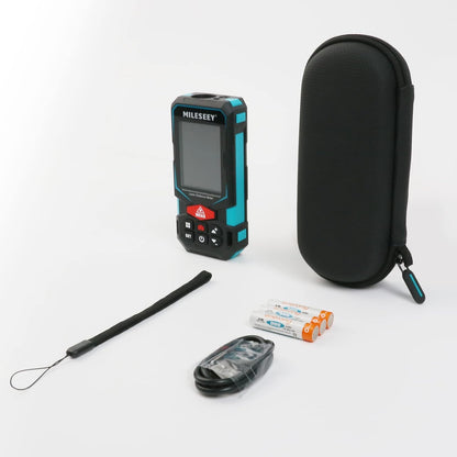 Lasermeting, MiLESEEY 328Ft laserafstandsmeter, oplaadbaar multifunctioneel lasermeetinstrument met puntzoekercamera, P2P-technologie, perfect voor meting over lange afstanden buiten (app-versie)