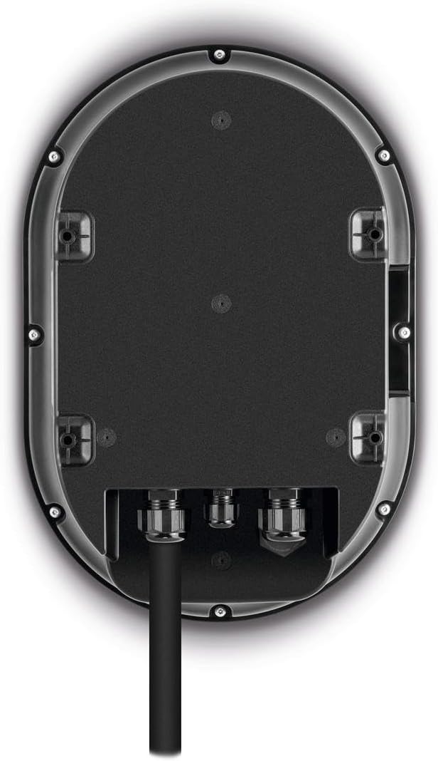 TechniSat TECHNIVOLT 101-11kW laadstation/wandbox voor e-auto's met geïntegreerd laadstopcontact type 2 voor snel opladen thuis, RFID-kaart, subsidiabel, IP54 - inclusief oplaadkabel