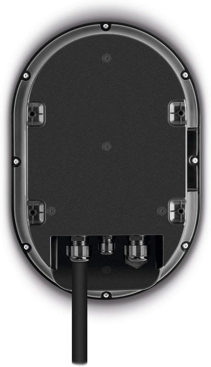 TechniSat TECHNIVOLT 101-11kW laadstation/wandbox voor e-auto's met geïntegreerd laadstopcontact type 2 voor snel opladen thuis, RFID-kaart, subsidiabel, IP54 - inclusief oplaadkabel