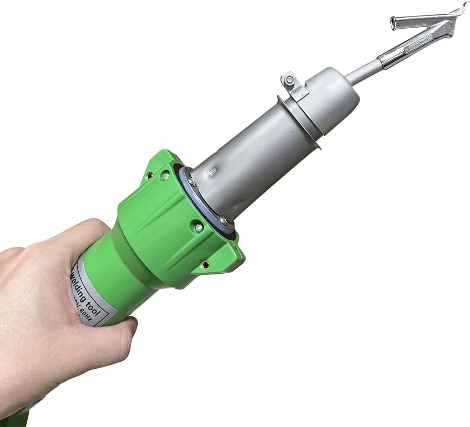 Beyondlife 1600W Led Verlichting Solderen Tool Plastic Gun Warmte Verwarming Gun Set Hot Air Pvc Soldeermachine, Met Vlinder Vloer Lassen Kit, Handig Transport Box