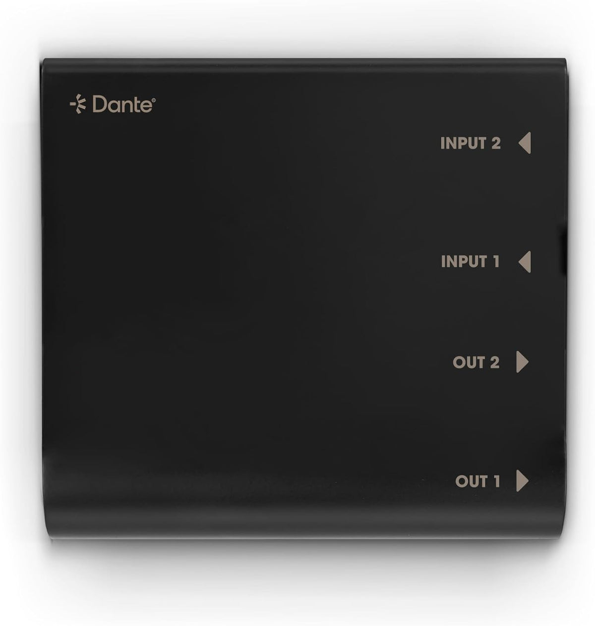 2x2 Dante Interface – Audio Interface – Netwerkinterface – Dante Converter – Dante Adapter – Bidirectionele Omzetting Van Analoge Audio – 48V Fantoomvoeding Per Kanaal