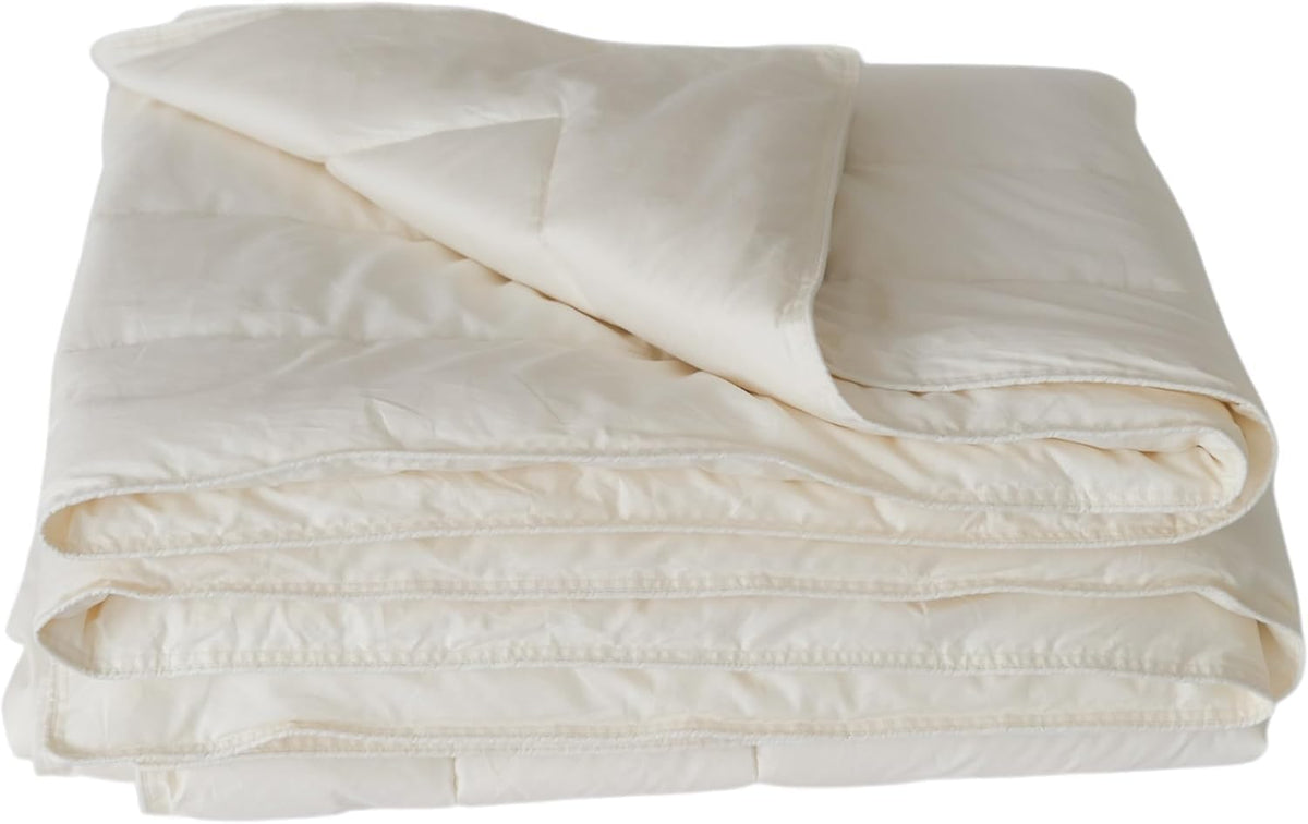 All Season Wool Comforter Down Alternative Bedding Comforter met hoektabs, temperatuurregeling en vochtafvoerende deken, 200 x 200 cm