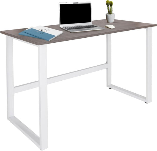 hjh OFFICE Bureau, grijs/wit, 120 x 60 cm