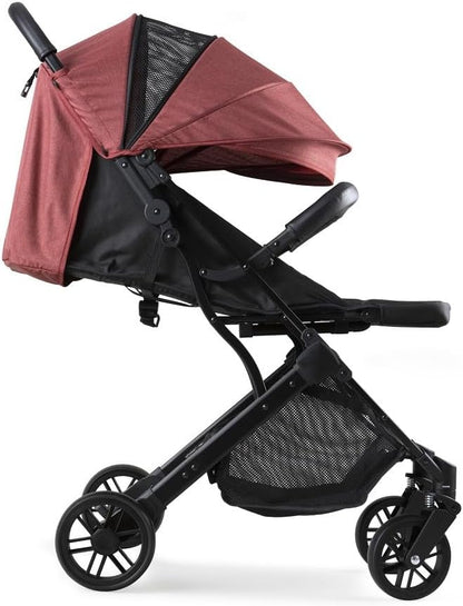 MINIMUM PLUS SPACE kinderwagen tot 22 kilogram - rode verwisselbare kap