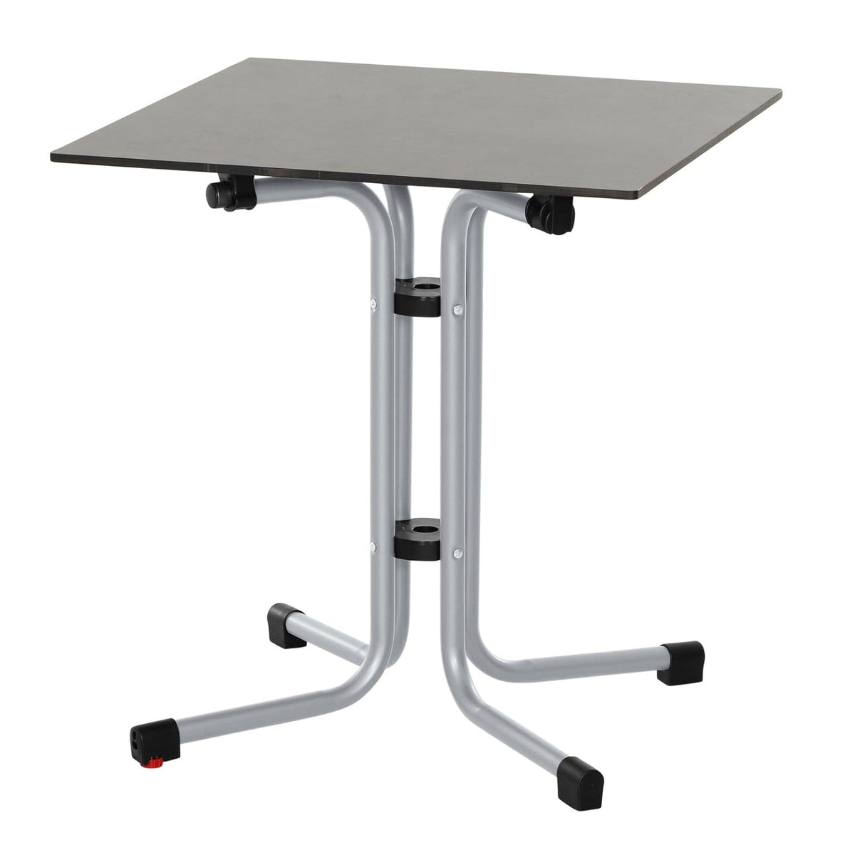 Siena Garden 01914560 klaptafel Sola 65x65 cm, zilver
