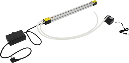 OUKANING Acrylic Bending Machine, 800 W, 60 cm, 220 V, Electric with IPX8 Waterproof Pump and Cooling Function, Precise Temperature Control, 1-6 mm, Robust Aluminium - QUORE
