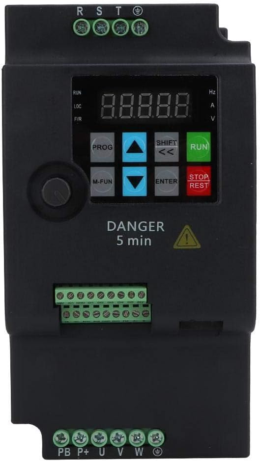 Garosa Frequentieomvormer Universele VFD-omvormer Frequentieomvormer 5,5 kW 380 V 3 PS voor de snelheidsregeling van de spilmotor SKI780-5D5G-4,Omvormer