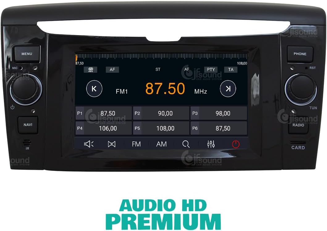Autoradio Lancia Ypsilon – Navigatiesysteem – Multimedia Receiver – Android Radio – Auto Entertainment – 7-inch Touchscreen – Bluetooth WiFi Connectivity