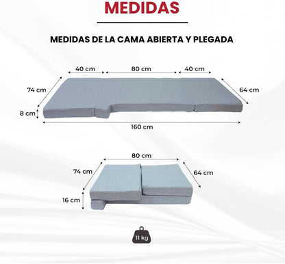 kfoam.es Opvouwbaar voorbed voor Fiat Ducato, Peugeot Boxer en Citroen Jumper (2002-2023) Campers en motorhomes.