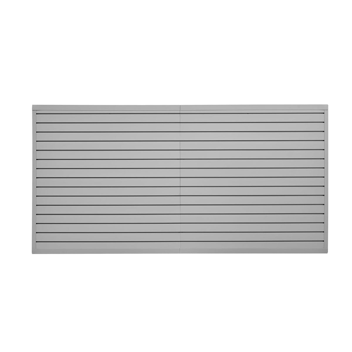 VEVOR Gereedschapswand, 1225 x 2450 x 20 mm, pvc-garagelamellenwand met accessoires, 136 kg per plaat, lamellenwandpaneel met koppelingsstructuur en doe-het-zelf-gesneden, geschikt voor opslag en