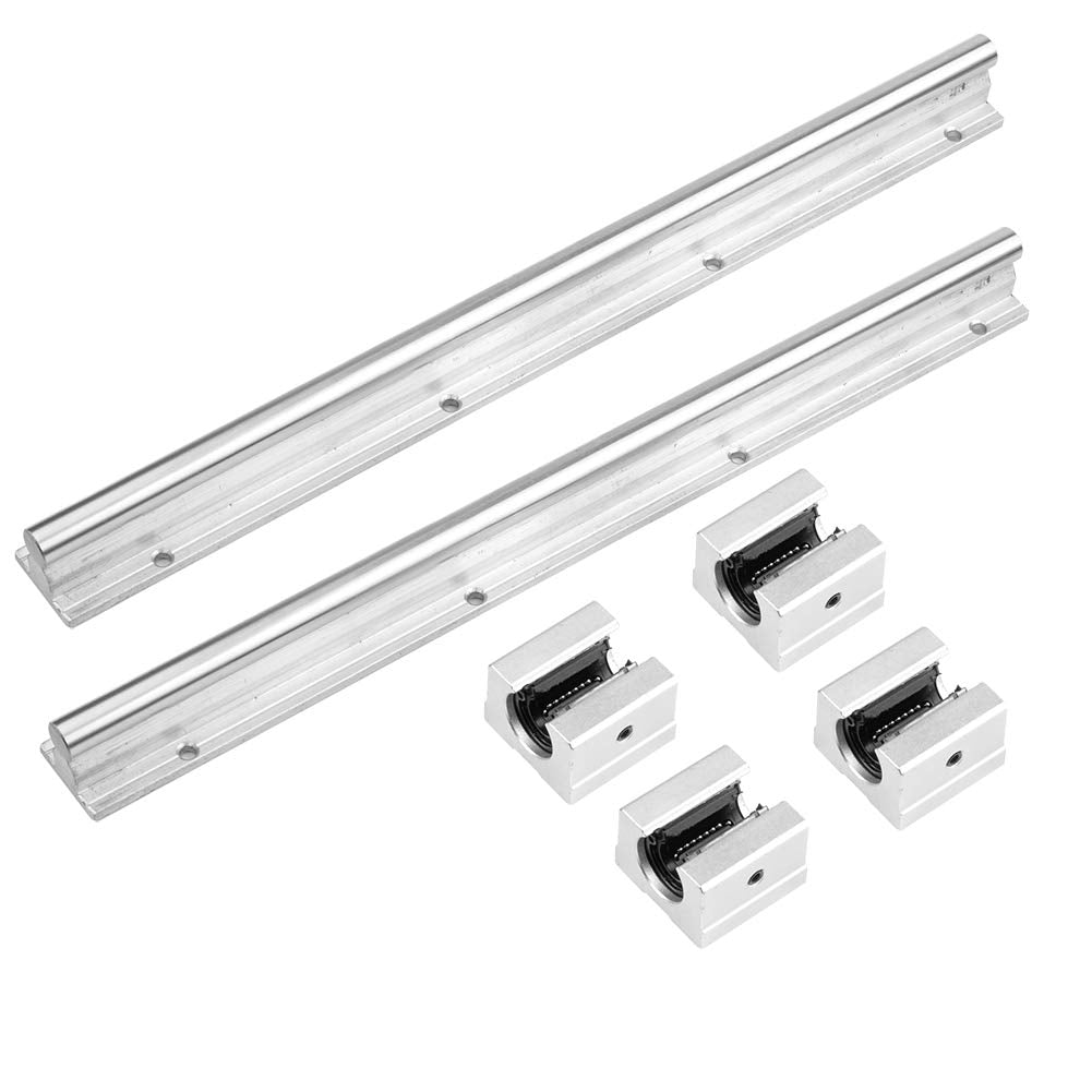 Lineairgeleiderrail – Lineaire Geleider – Lineaire Rail – Lineair Lager – Lagerblok – 2x 1500 mm Lengte – Koolstofrijk Staal Met Chroomlaag