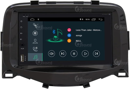 Autoradio Toyota Aygo – Multimedia Systeem – Navigatie Unit – Auto Receiver – Infotainment Systeem – 6,2 Inch Touchscreen – Bluetooth & WiFi Connectivity