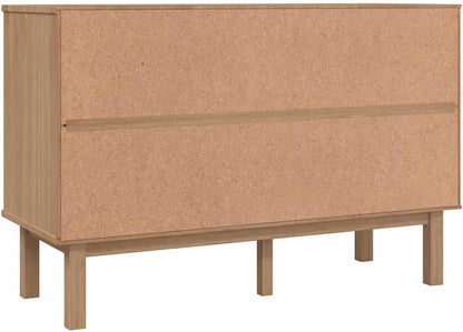 vidaXL Chest of drawers OTTA 111x43x73.5 cm solid pine wood, chest of drawers, storage cabinet, storage cabinet, cupboards, cupboards, storage cupboards