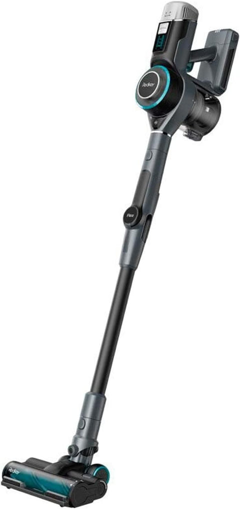 Redkey - F10 - Handstofzuiger met Steel - 23kPa - 400W - Draadloze Steelstofzuiger - Zakloze stofzuiger - Draadloze stofzuiger - Afneembare Kruimelzuiger - Zwart