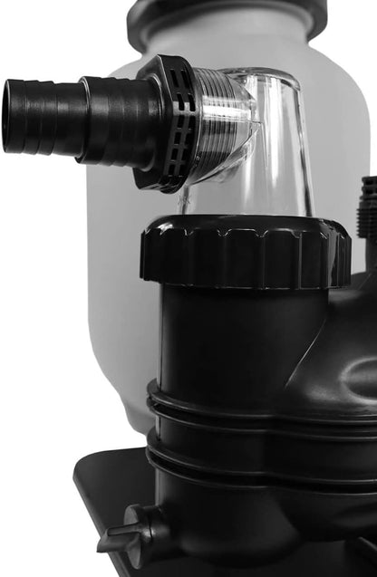 Prime 8.5 Zandfilterpomp 8.5 m³/u | Geschikt voor Zwembaden tot 30.000 Liter | met Voorfilter en Timerfunctie