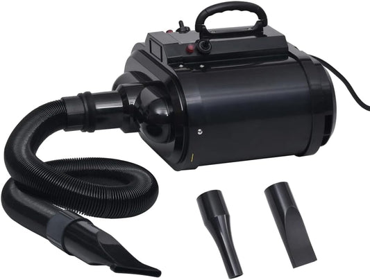 vidaXL Dog Hair Dryer Water Blower Hair Dryer for Dogs House Animals Hair Dryer