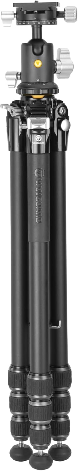 Statief Met Kogelkop – Camera Statief – Fotostatief – Videostatief – Driepoot – Aluminium – Draagvermogen 15 Kg