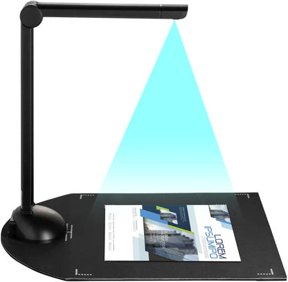 Slimme Draagbare Documentscanner USB-boek met OCR Automatisch Afvlakken van Scheefstand Scanformaat A3-scannen Digitalisering Camera's van Boeken Gebruikt voor Dossierrekening