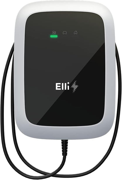 Volkswagen Elli Charger Standard I Type 2 EV-lader I Compatibel met alle EV I Tot 7,4 kW I 7,5m Kabel inbegrepen I Voor binnen- en buitengebruik I Eenfasig