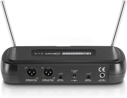 LD Systems LDWSECO2X2BPH2 ECO 2 draadloze microfoonsysteem met 2x riempack en 2x headset (863,9/864,9MHz)