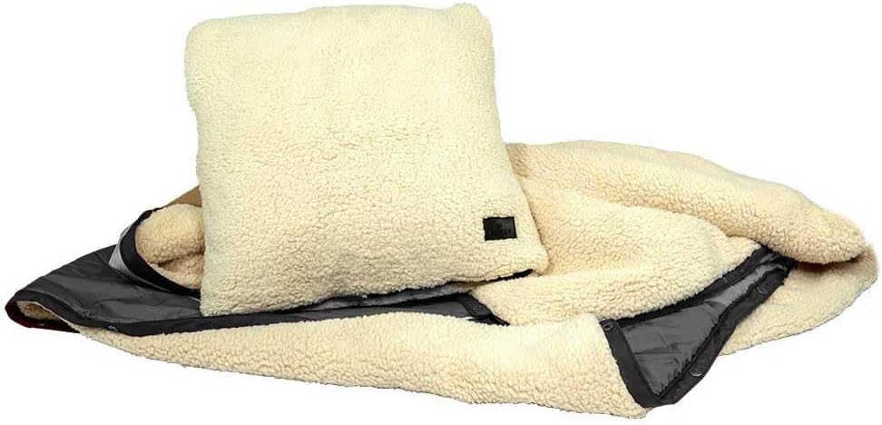 Bus-Boxx VOITED CloudTouch® 4-in-1 campingdeken, multifunctionele outdoordeken, kussen, slaapzak en poncho, waterafstotend, van gerecyclede materialen (Explore)