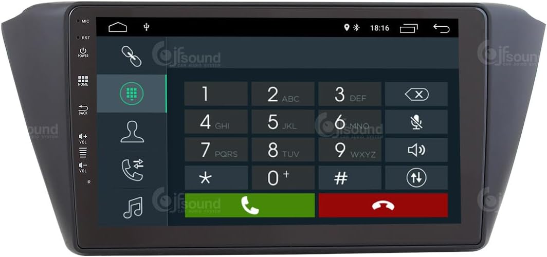 Autoradio Skoda Fabia 2015 – Multimedia Systeem – Navigatie Unit – Touchscreen Radio – Inbouw Autoradio – 9 Inch Scherm – Bluetooth & Carplay Connectivity