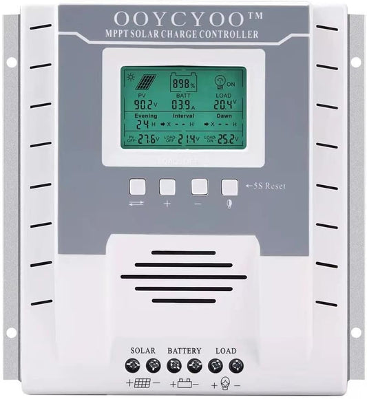 MPPT EPSolar laadregelaar laadregelaar 60A automatische herkenning 12V/24V PV 100V 1500W