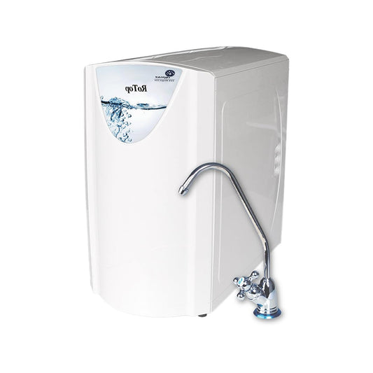 RoTop. Compact 5-stage household reverse osmosis equipment with standard filters. Easy installation and replacement of filters. Undermount installation. Low rejection. Bbagua. - QUORE